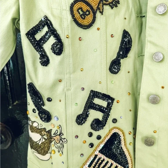 Custom Disney The Princess and the Frog Denim Jacket - Picture 4 of 10